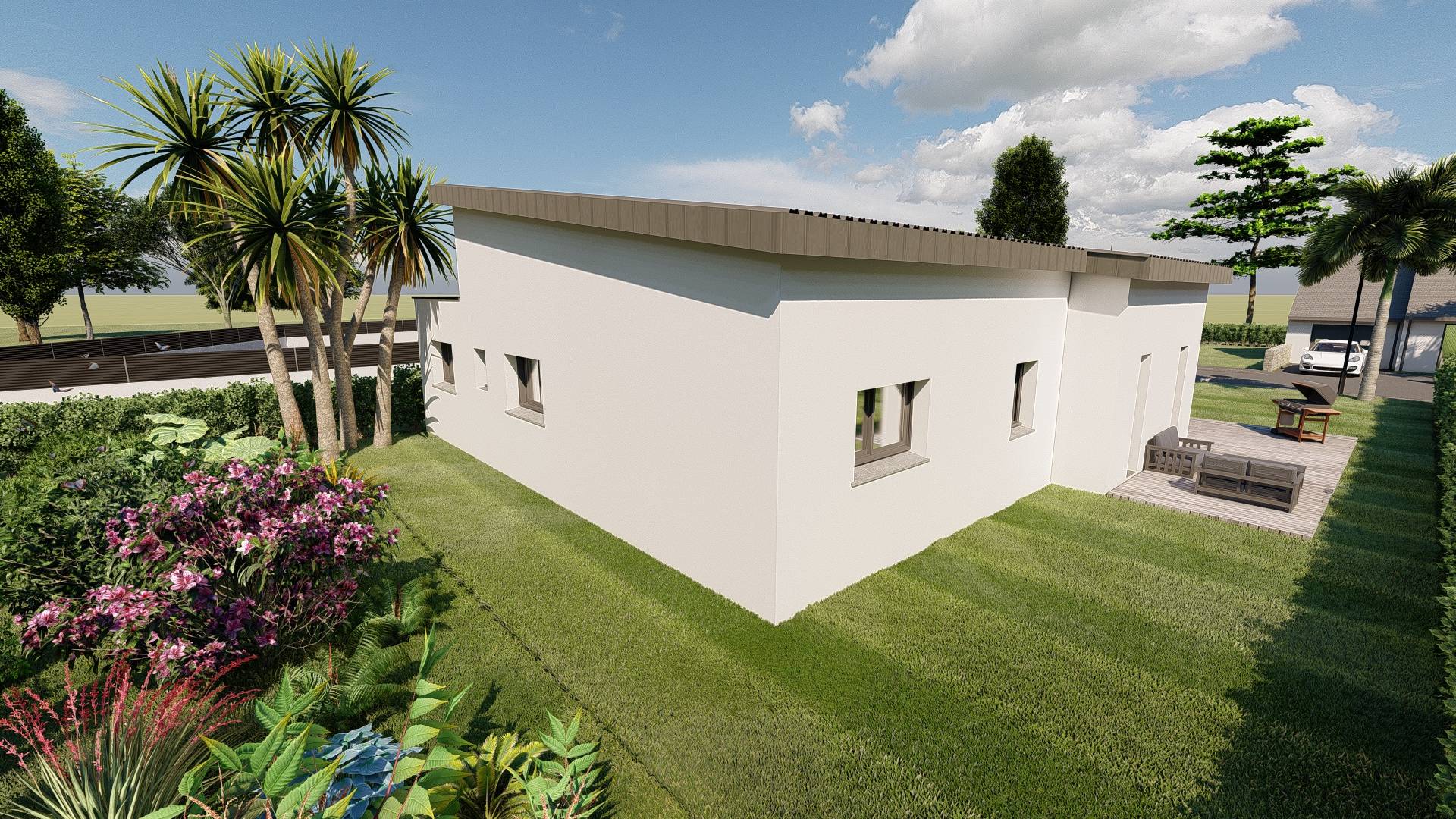 Construction d’une maison individuelle sur la commune de Cleguer (34)