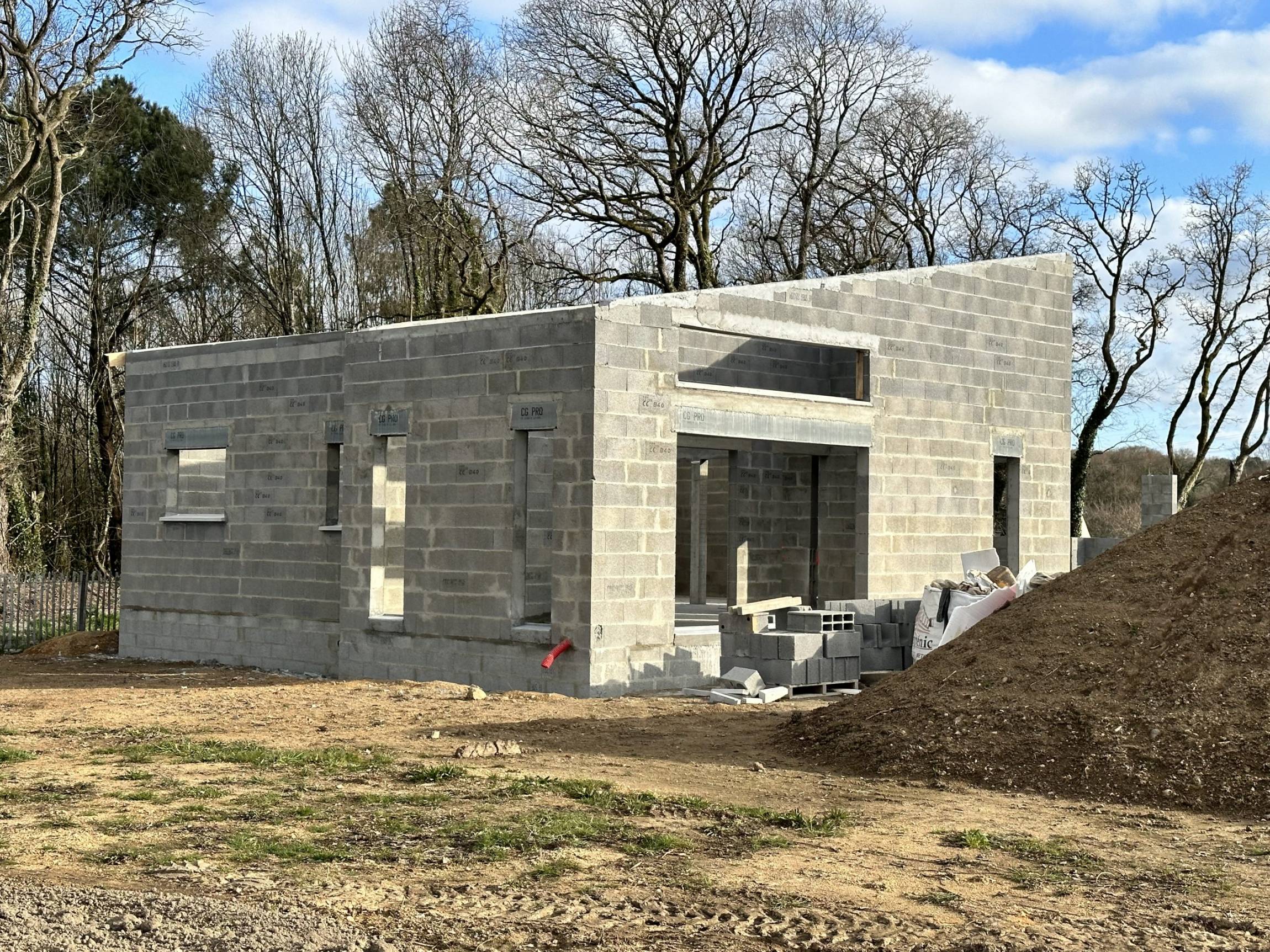 Construction d’une maison individuelle sur la commune de Cleguer (26)