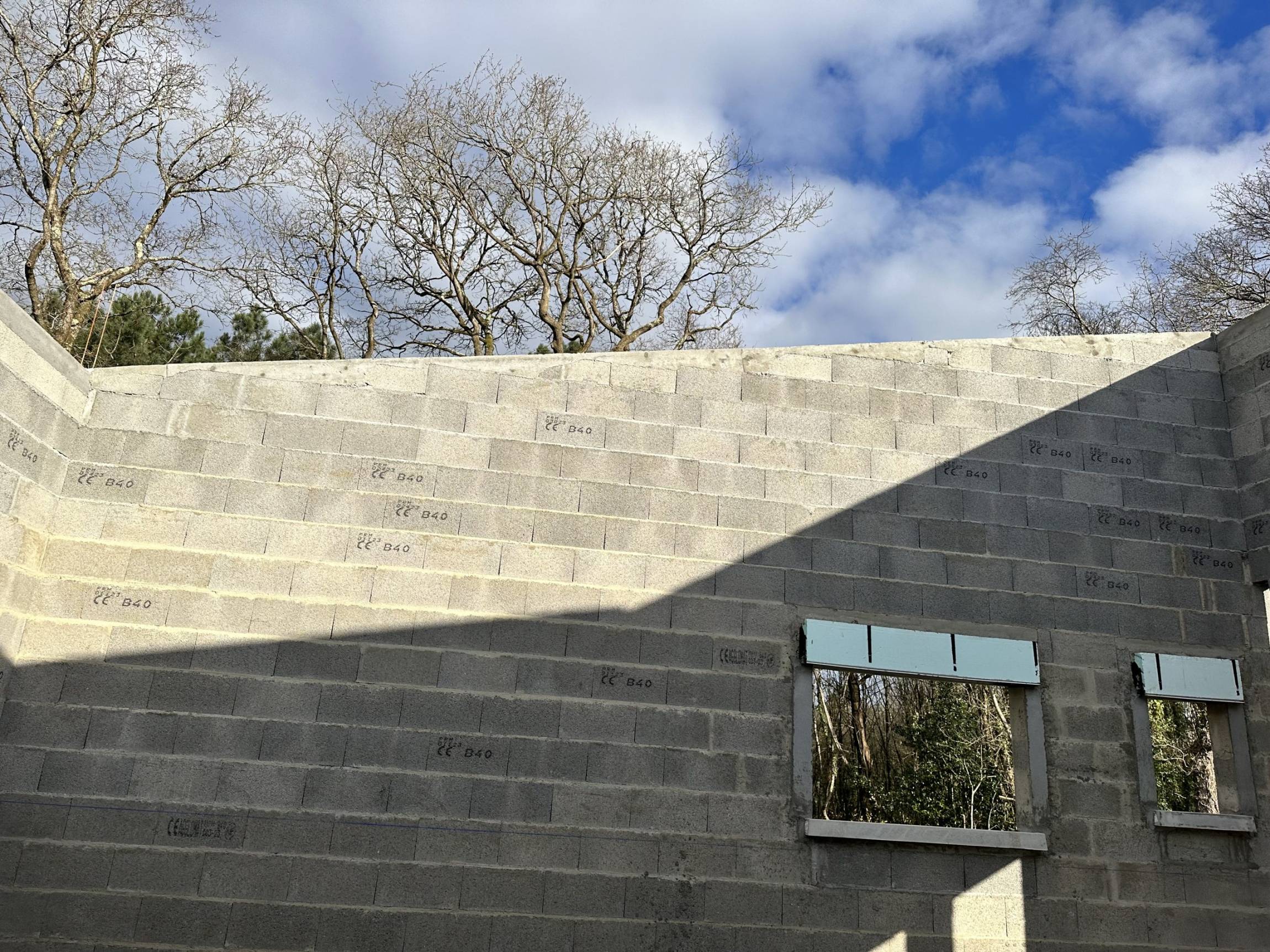 Construction d’une maison individuelle sur la commune de Cleguer (29)