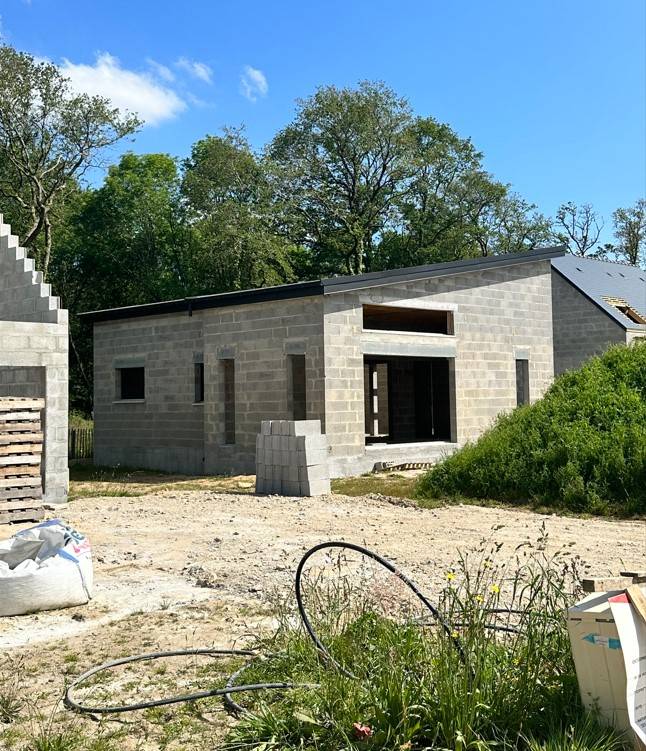 Construction d’une maison individuelle sur la commune de Cleguer (12)