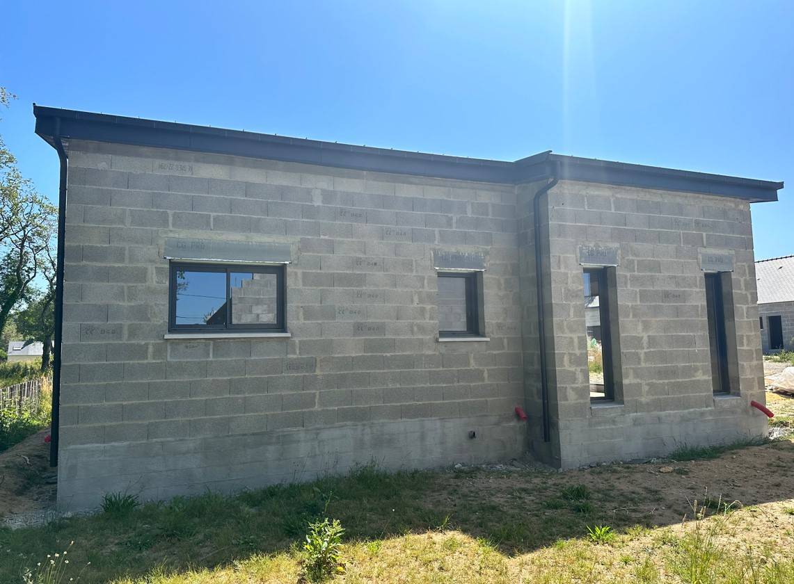 Construction d’une maison individuelle sur la commune de Cleguer (14)