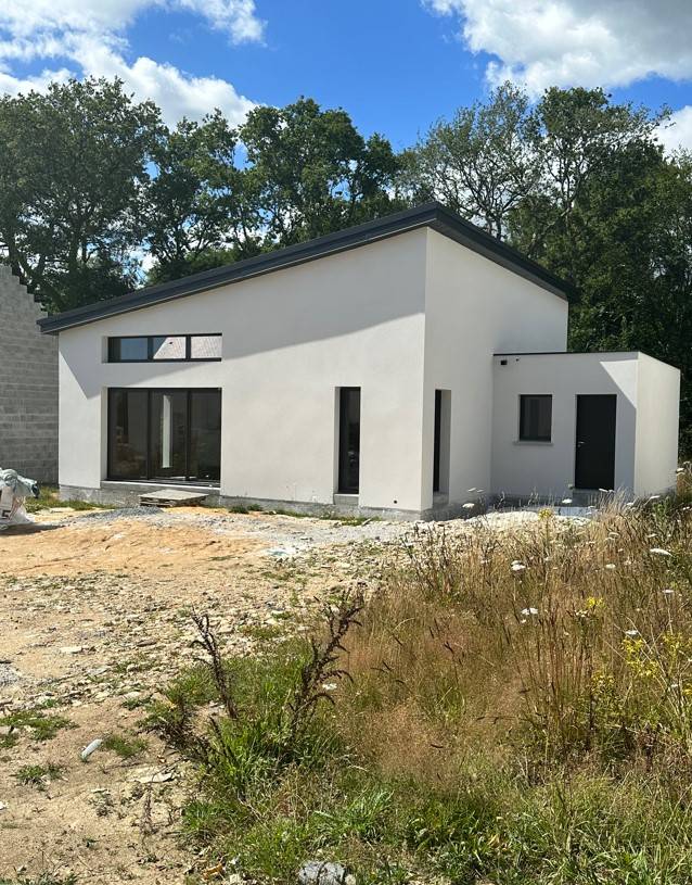 Construction d’une maison individuelle sur la commune de Cleguer (21)