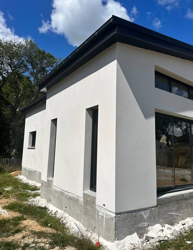 Construction d’une maison individuelle sur la commune de Cleguer (18)