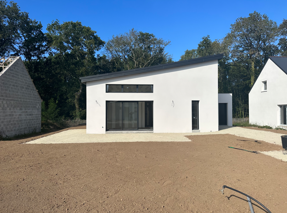 Construction d’une maison individuelle sur la commune de Cleguer (2)