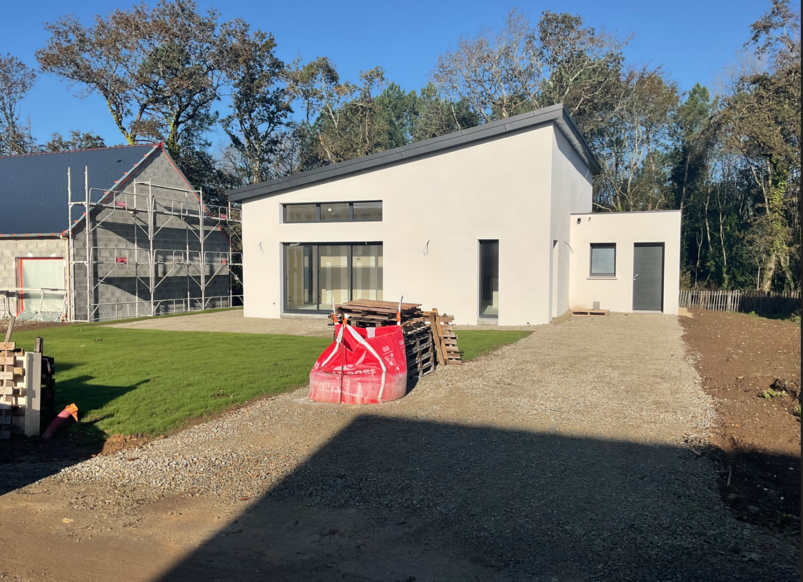 Construction d’une maison individuelle sur la commune de Cleguer (5)
