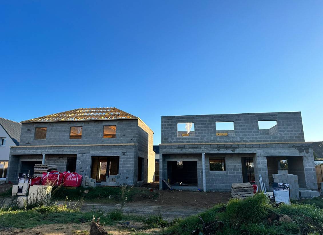 Construction de deux maisons individuelles à Brech (4)
