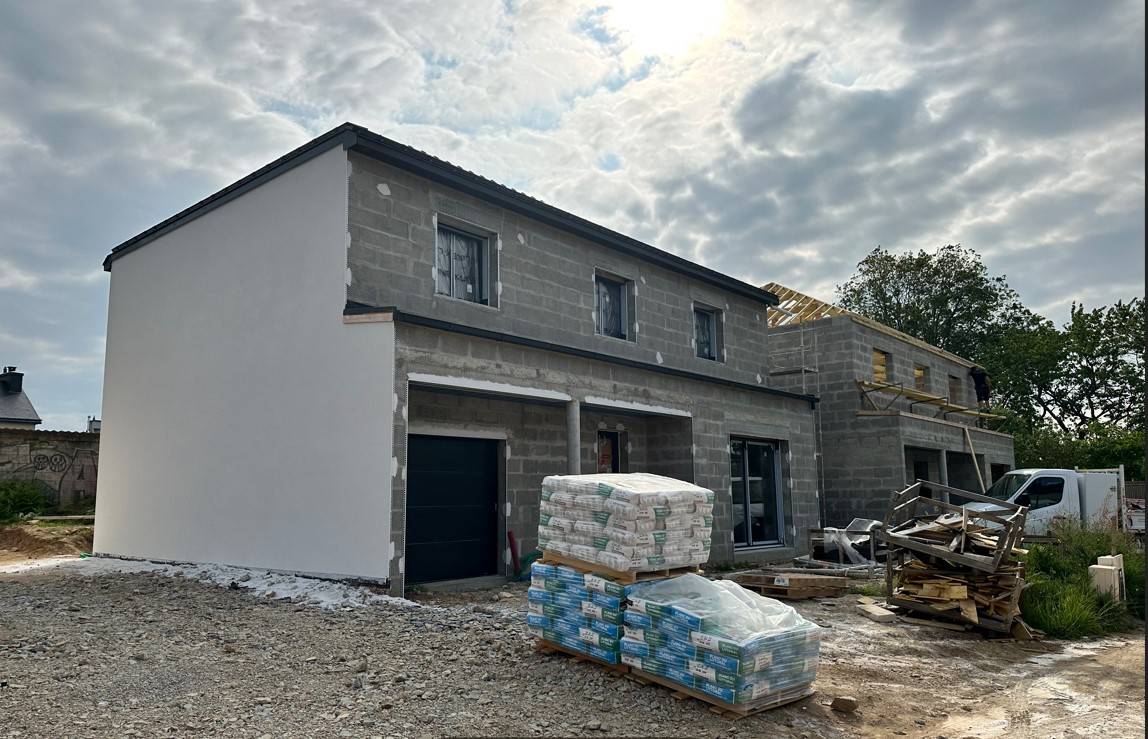 Construction de deux maisons individuelles à Brech (7)