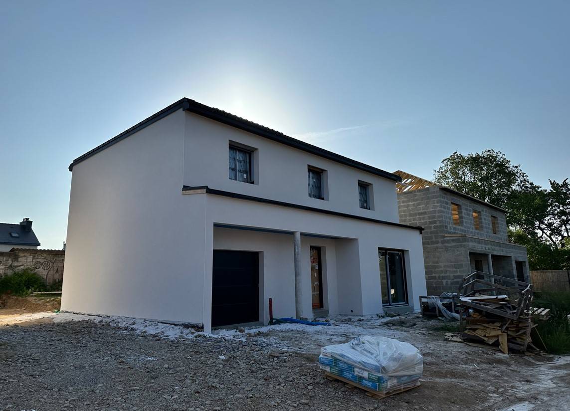 Construction de deux maisons individuelles à Brech (9)