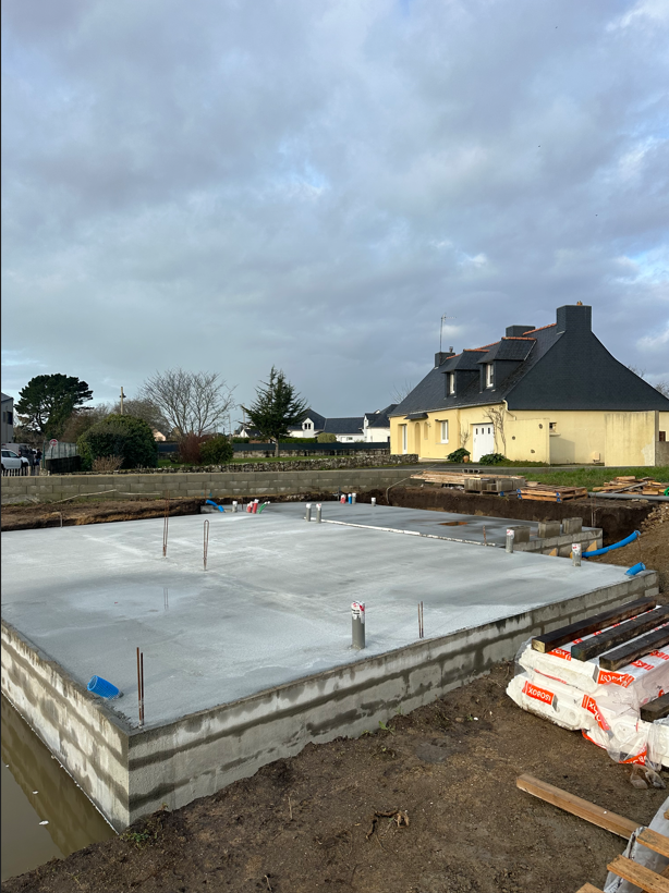 Construction d’une maison individuelle à Erdeven (2)