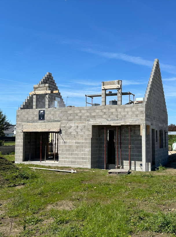 Construction d’une maison individuelle à Erdeven (9)