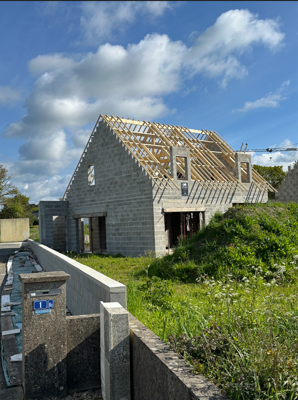 Construction d’une maison individuelle à Erdeven (14)