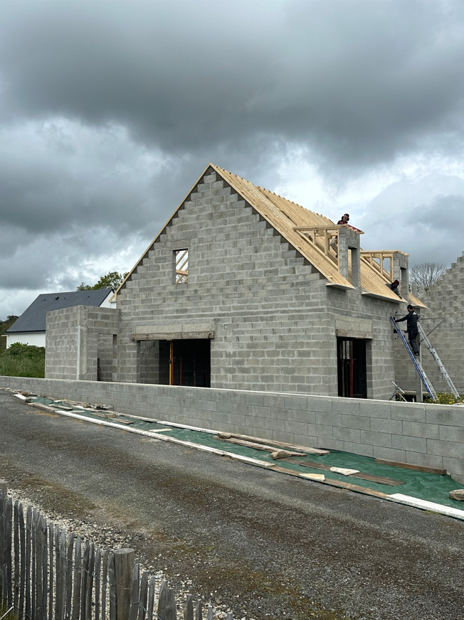 Construction d’une maison individuelle à Erdeven (15)