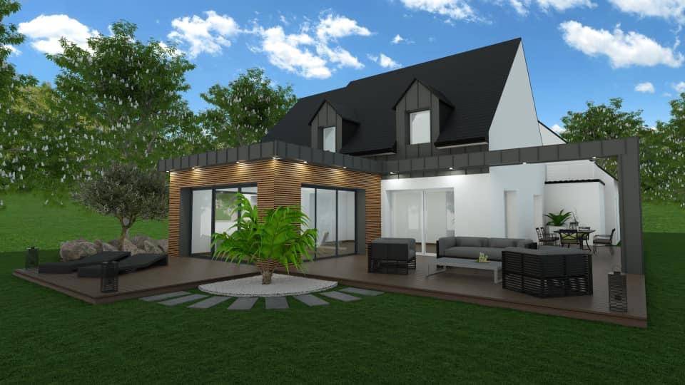 Parcourez les photos de construction de maison à Auray de MT CREA