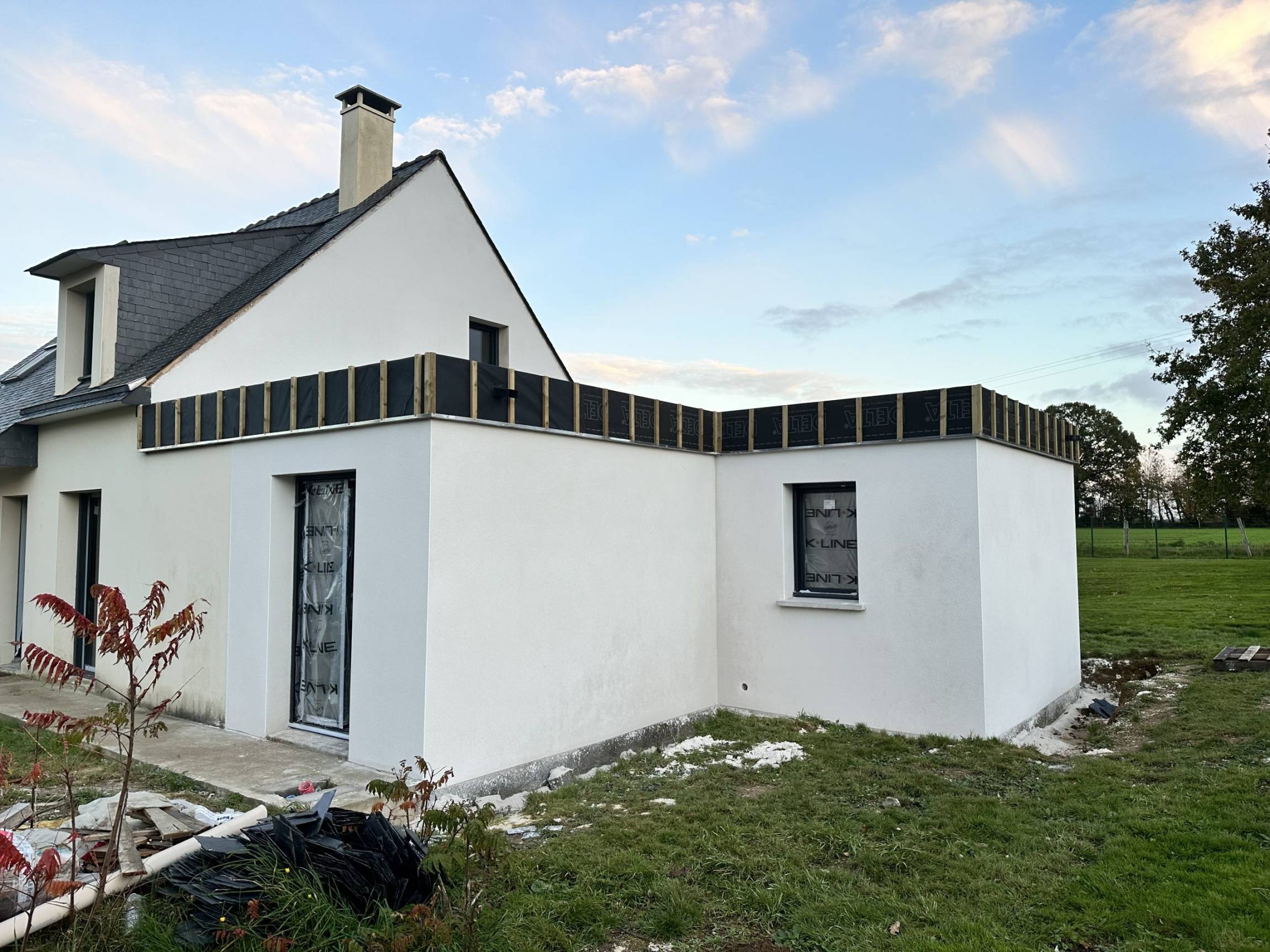 Extension sur la commune de Locmaria Grand champ (22)