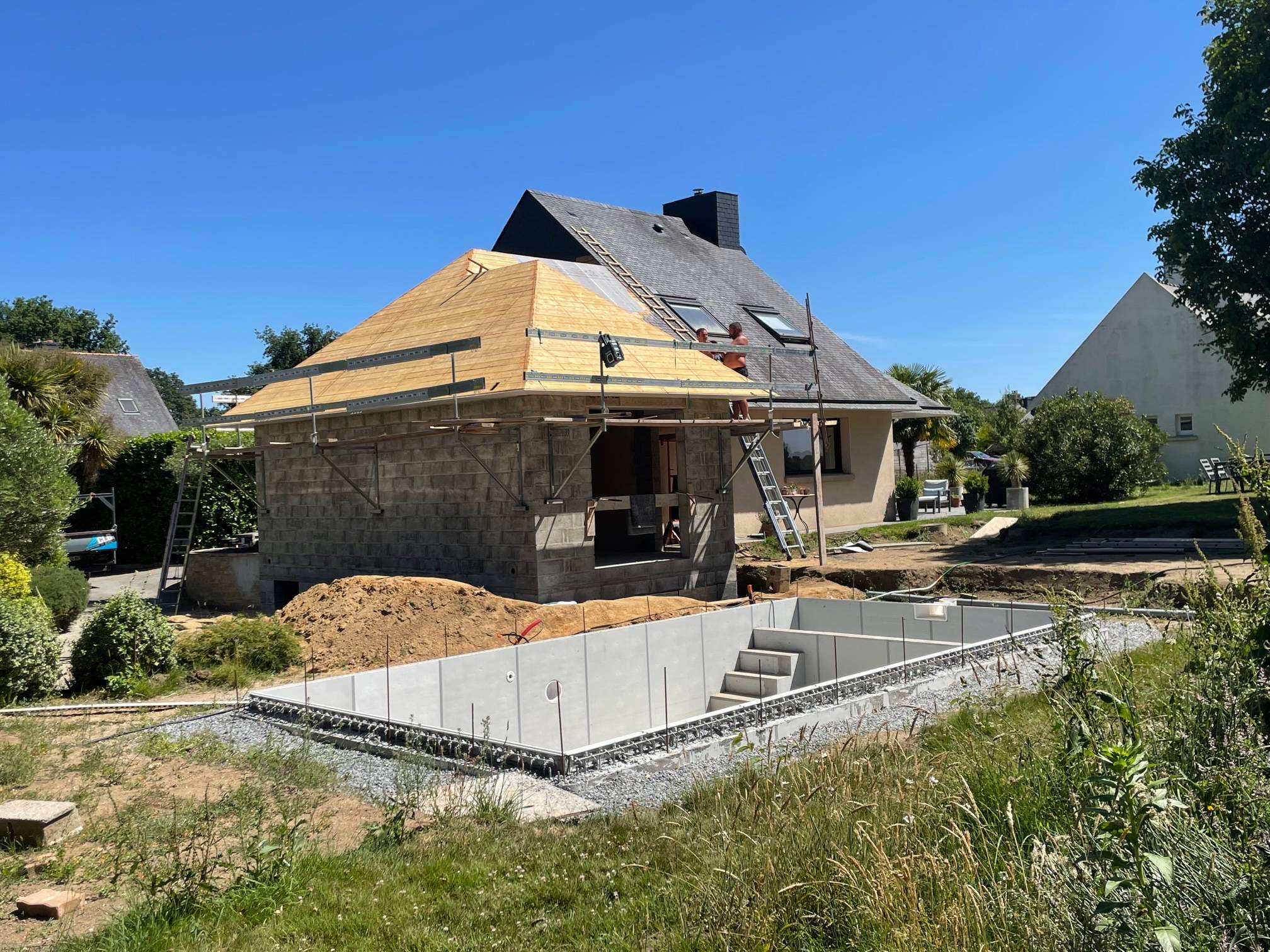 2 Extensions sur la commune de Ploeren (44)