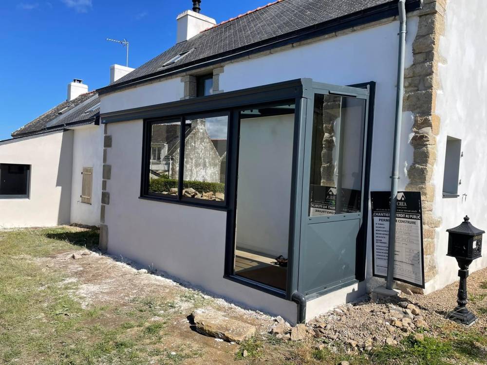 2 petites extensions d’une maison sur la commune de Locmariaquer