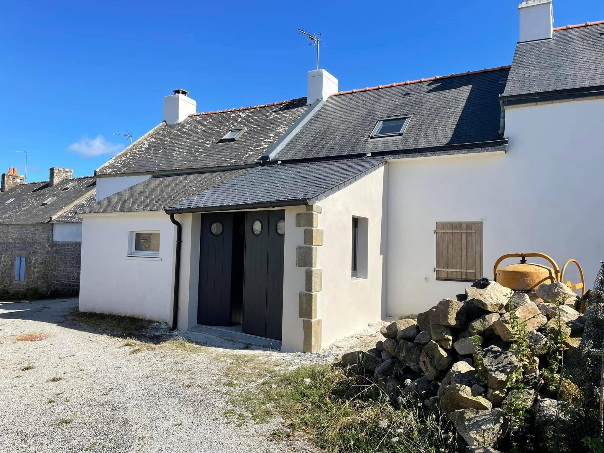2 petites extensions d’une maison sur la commune de Locmariaquer (1)
