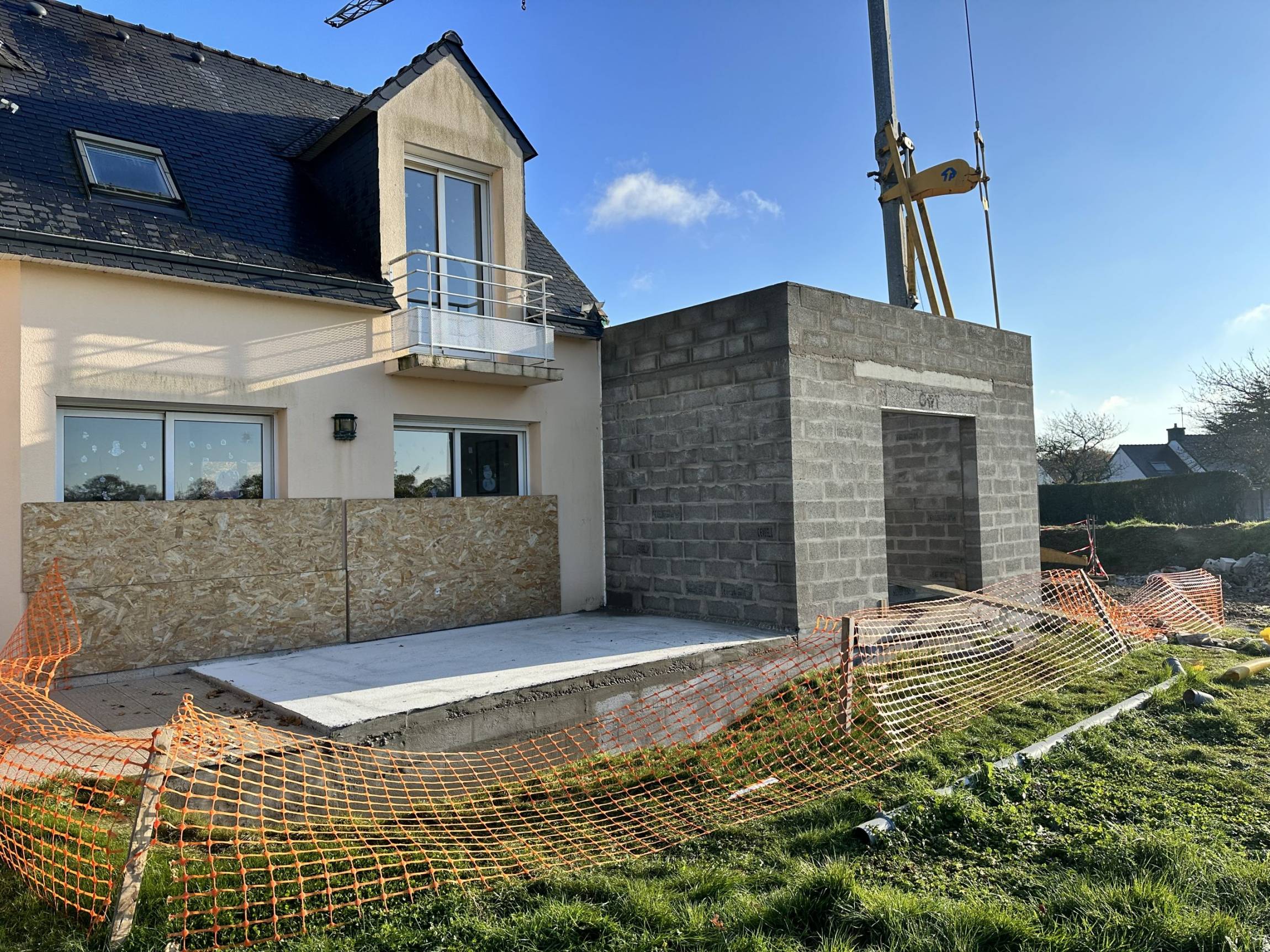 Extension sur la commune de Kervignac (25)