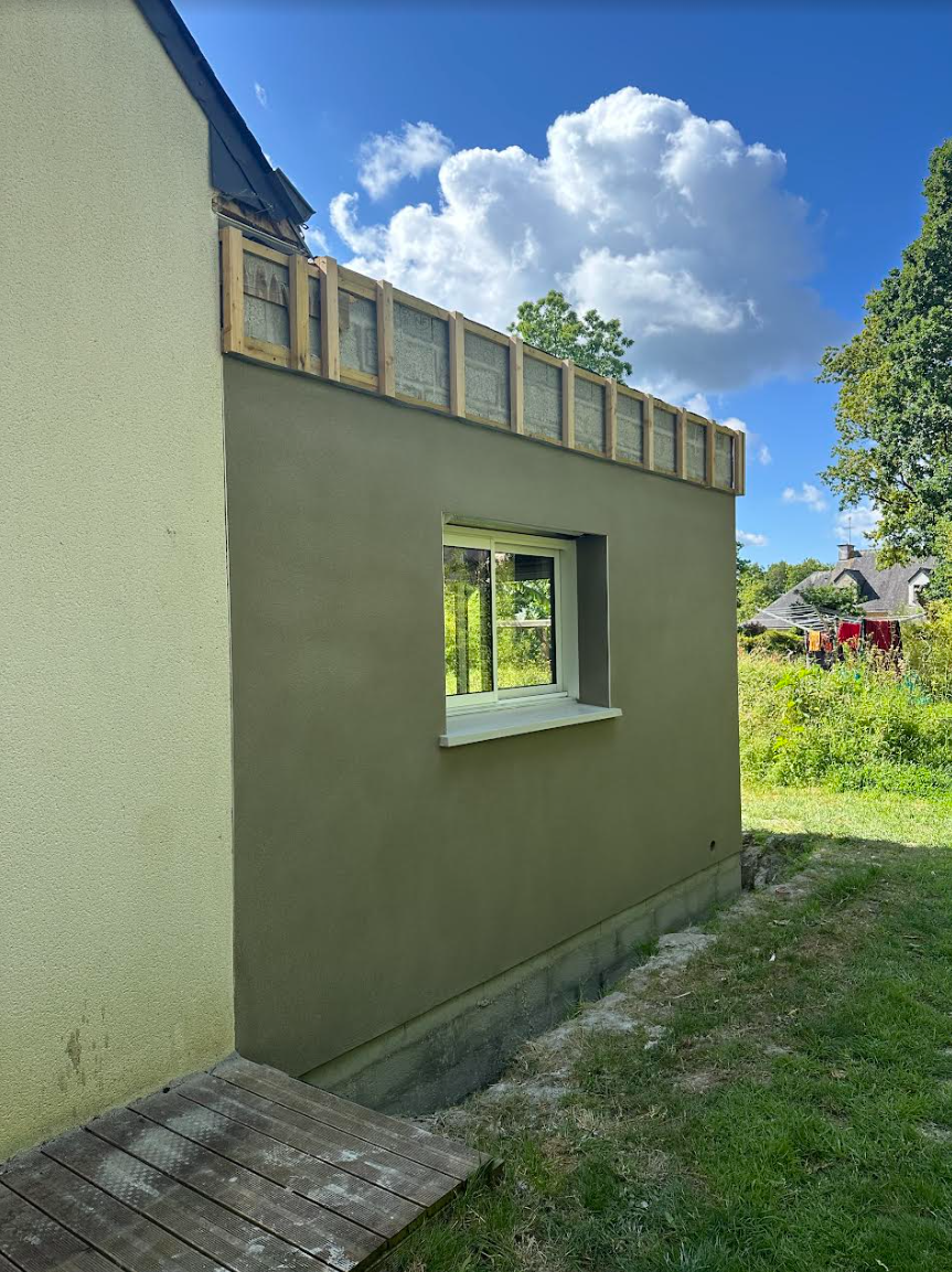 Extension sur la commune de Pluneret (22)
