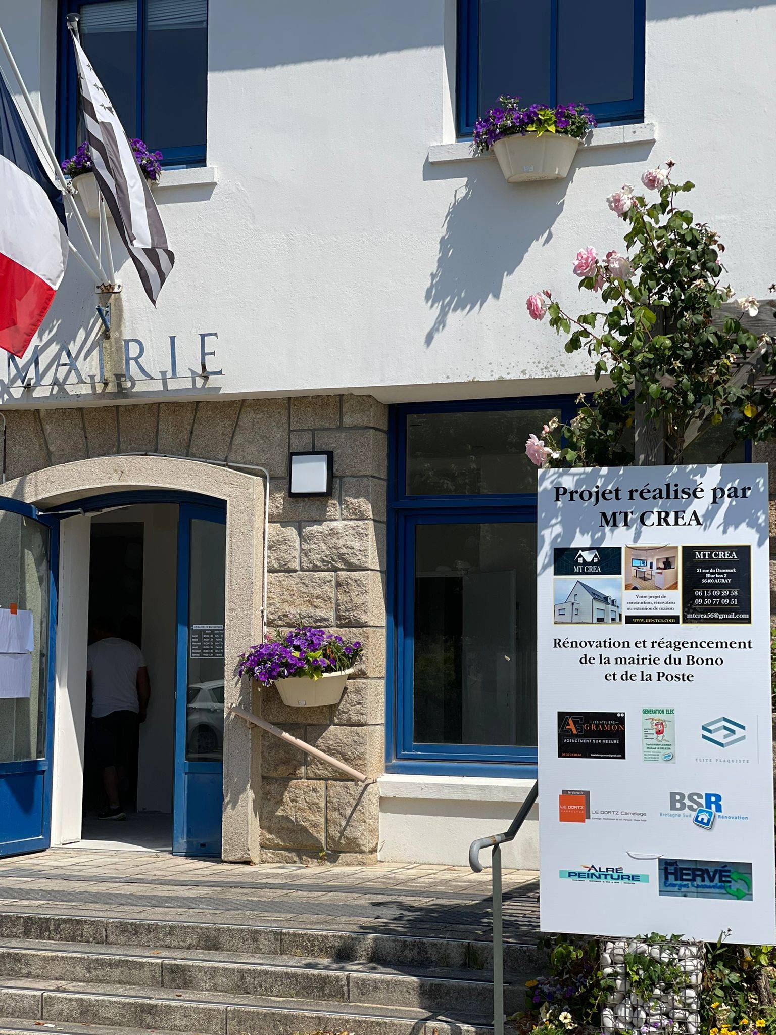 Rénovation de la mairie du Bono (4)