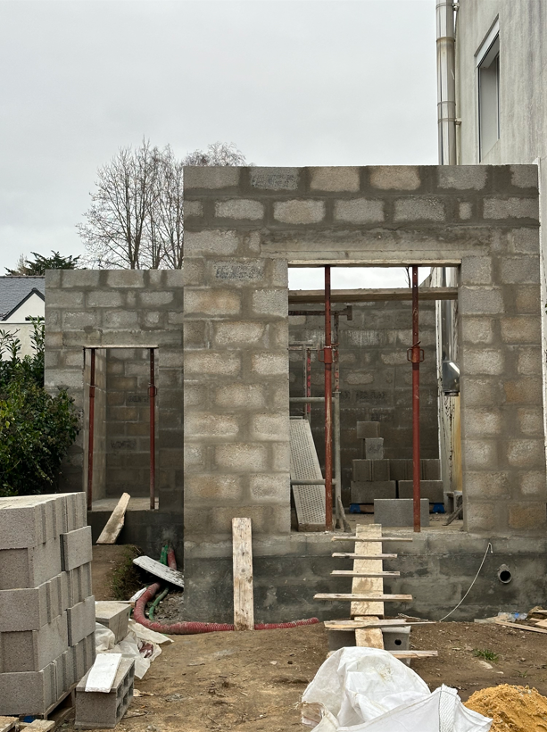 Extension maison individuelle au Bono (11)